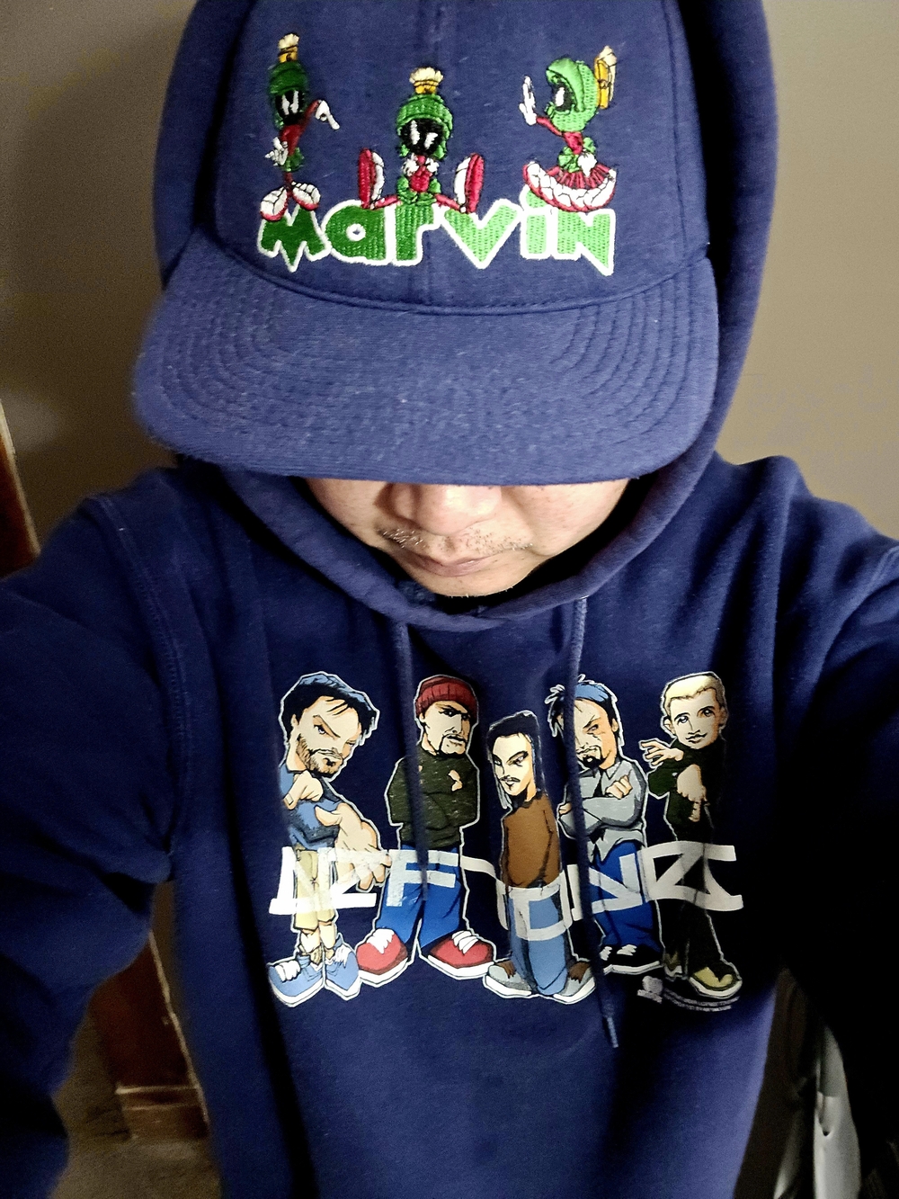 Vintage 1997 Marvin The Martian Snapback.